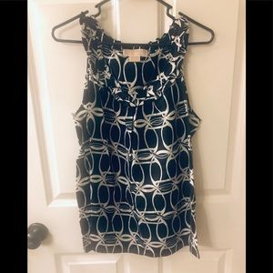NWT Women’s Michael Kors Black & White Tank Too—Size 10